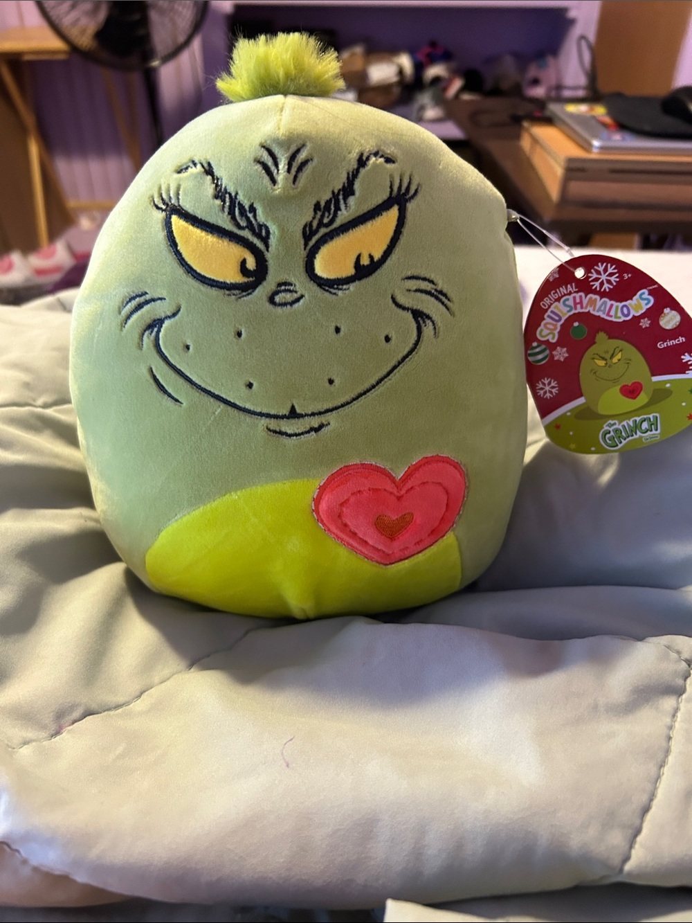 the grinch squishmallow